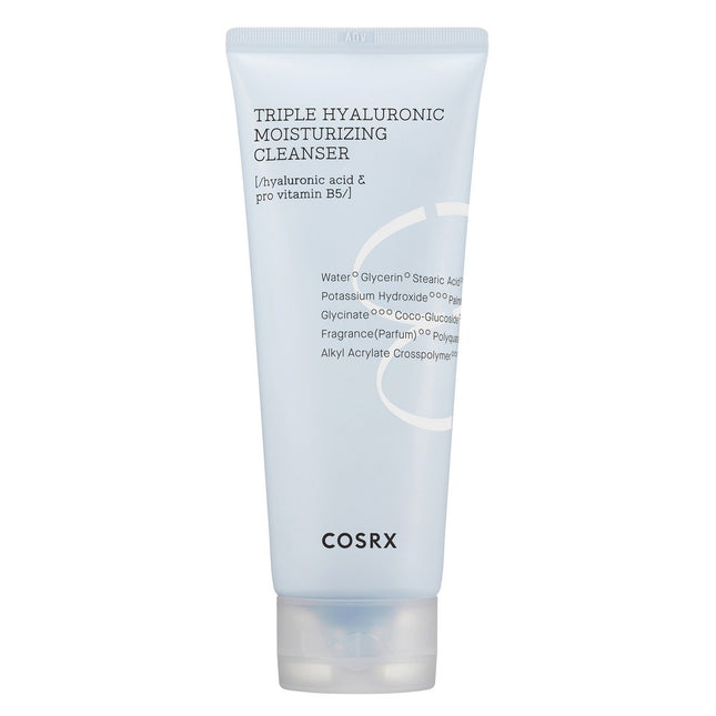 COSRX  HYDRUIM TRIPLE HYALURONIC MOISTURIZING CLEANSER 150ML 1PC