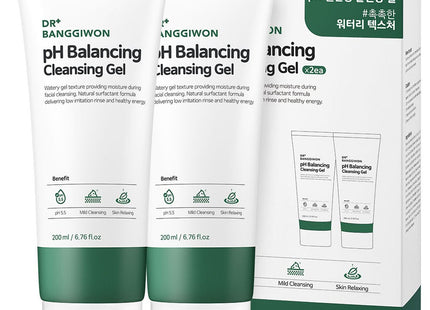 DR. BANG KIWON  pH Balancing Cleansing Gel, 200ml, 2 Count