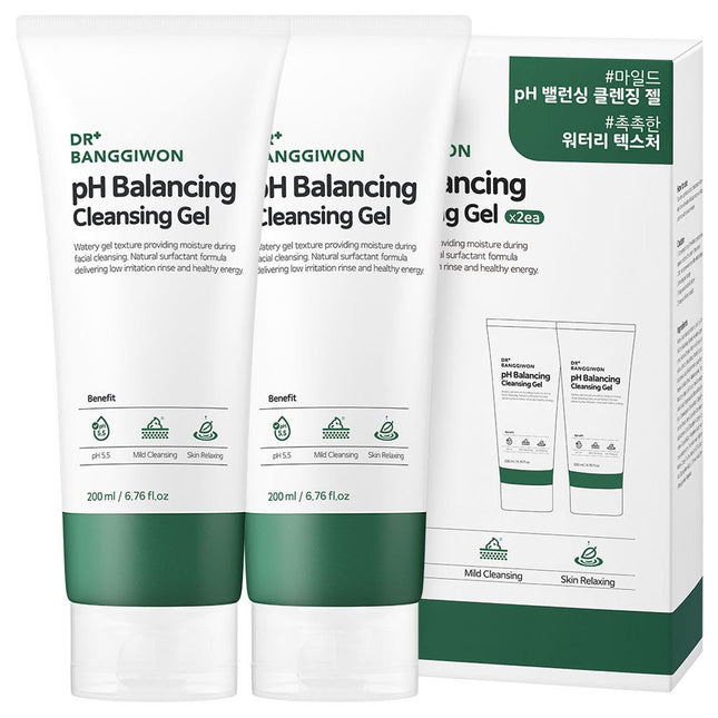 DR. BANG KIWON  pH Balancing Cleansing Gel, 200ml, 2 Count