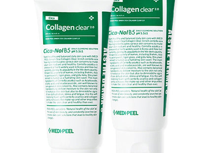 MEDI-PEEL  Green Cica Collagen Clear Gel Cleanser 2.0, 300ml, 2 Count