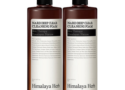 NAD COMPANY Nad Deep Clear Cleansing Foam, 500ml, 2 Count