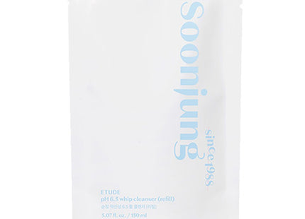 ETUDE  Soon Jung Low pH 6.5 Whip Cleanser Refill 150ml 1 pack