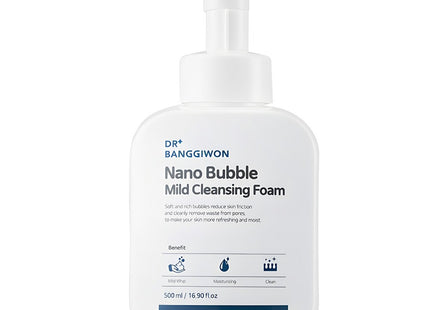 DR.BANGGIWON  Nano Bubble Mild Cleansing Foam 500ml 1 Count