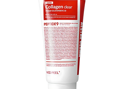 MEDI-PEEL  Red Lacto Collagen Clear Foam Cleanser 2.0 300ml 1ea