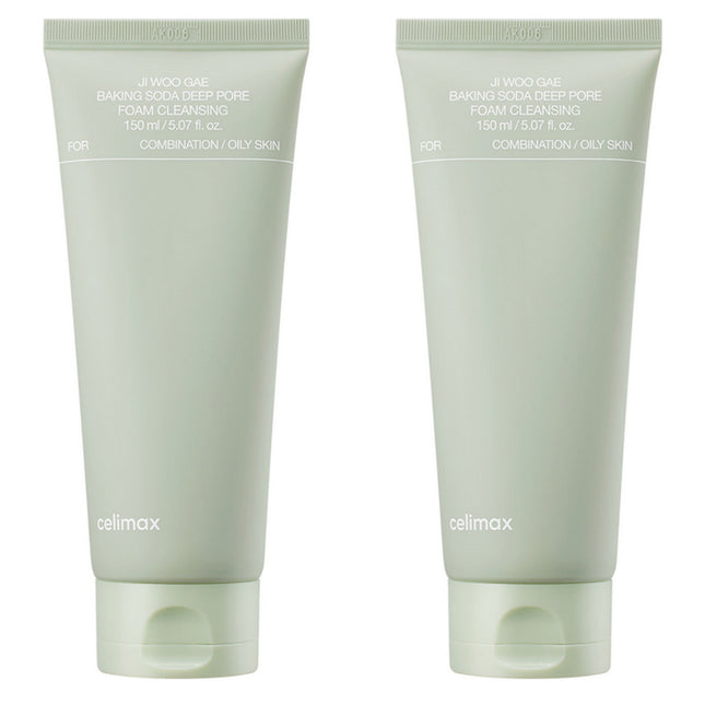 CELLMAX  Baking Soda Pore Scrub Foam Cleanser, 150ml, 2 Count