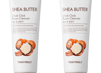 TONYMOLY 2 X SHEA BUTTER MOISTURE FOAM CLEANSER 250ML