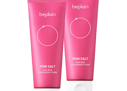 B. A. P  Pink Salt AHA BHA Cleansing Foam, 120ml, 2 Count