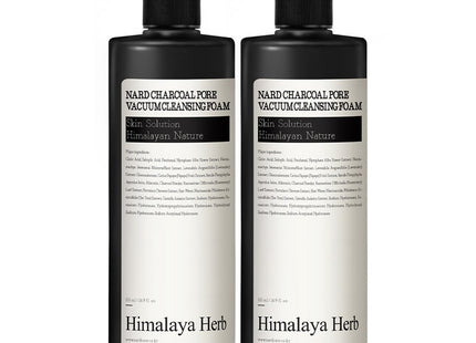 NAD  Bouqet Garni Charcoal Pore Absorbing Cleansing Foam 500ml 2 Count