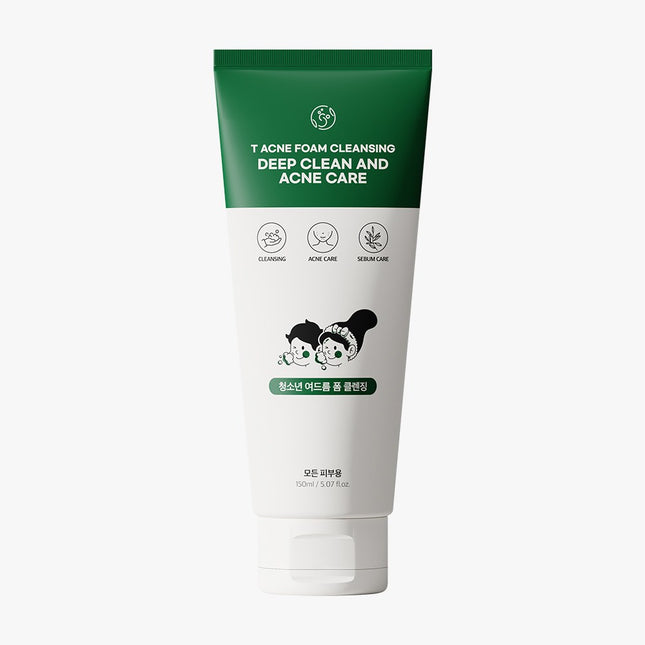 WARP LAB  Tea Youth Acne Foam Cleansing, 150ml, 1 Count