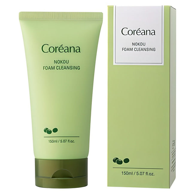 COREANA  Mung Bean Cleansing Foam, 150ml, 1 count