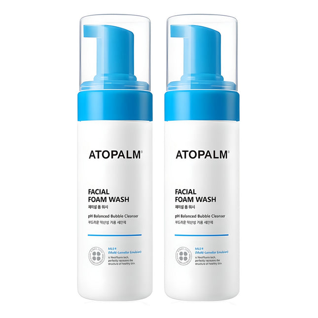 ATOPAM  FACIAL FOAM WASH 150ML 2PACK