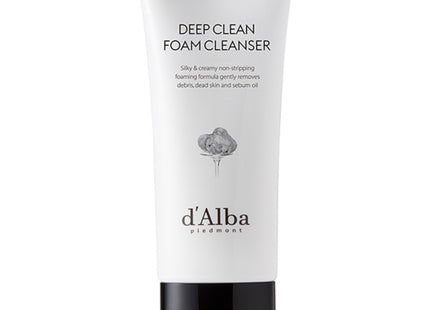 D'ALBA  White Truffle Deep Clean Foam Cleanser, 80ml, 1 Count