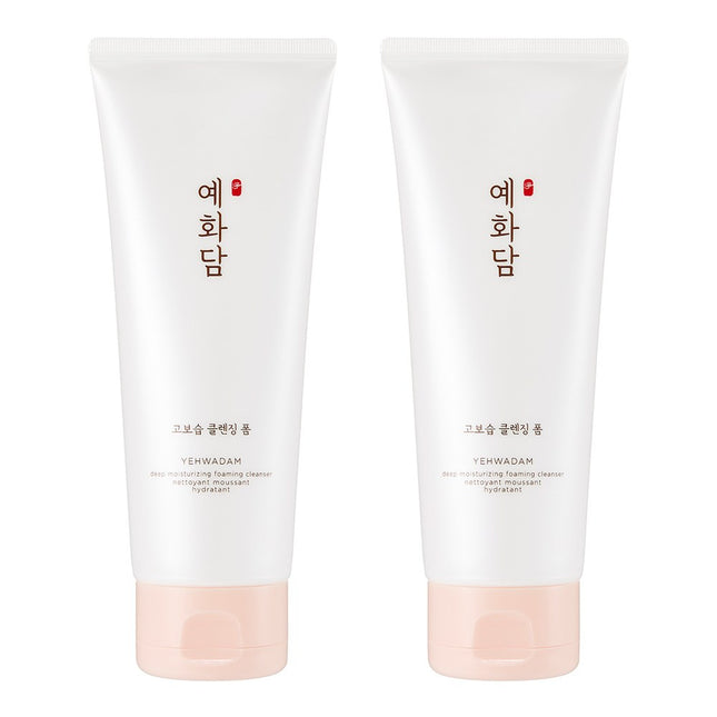 THE FACE SHOP Yehwadam Revitalizing Moisturizing Cleansing Foam, 150ml, 2 Pack