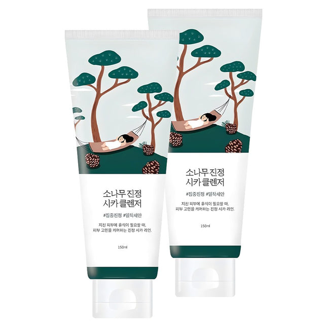 ROUND LAB Pine Calming Cica Cleanser 150ml 2 Pack