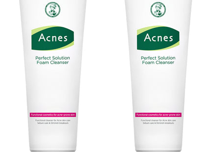 ACNES  Perfect Solution Foam Cleanser, 125ml, 2 Count