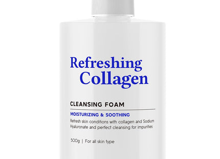 CRIQUE  Refreshing Collagen Cleansing Foam, 500g, 1 Count