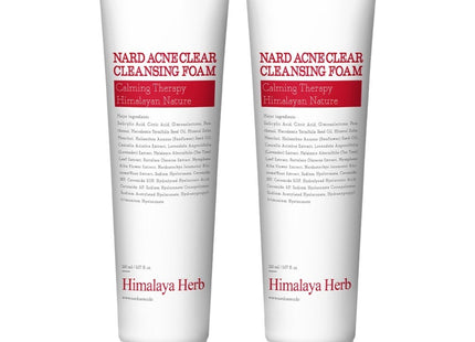 NAD  Anti-Acne Relief Cleansing Foam, 150ml, 2-Pack
