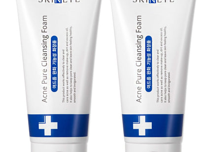 SKINAI  Acne Pure Cleansing Foam 120ml 2-Pack