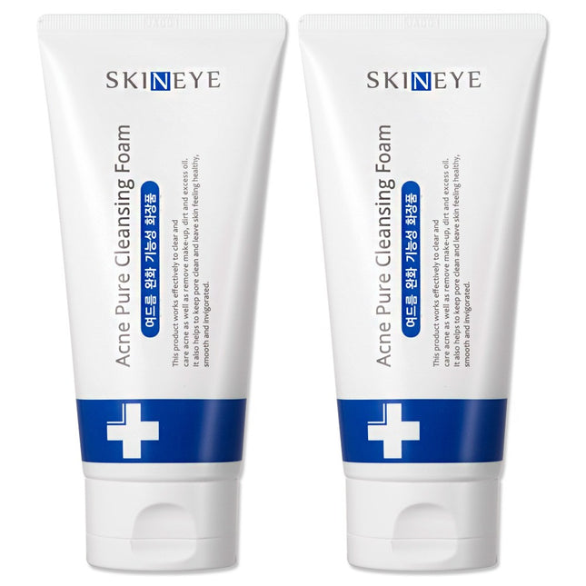 SKINAI  Acne Pure Cleansing Foam 120ml 2-Pack