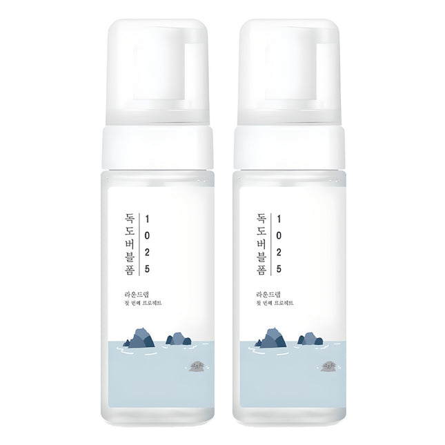 ROUND LAB  1025 Dokdo Bubble Cleansing Foam 150ml 2 Count
