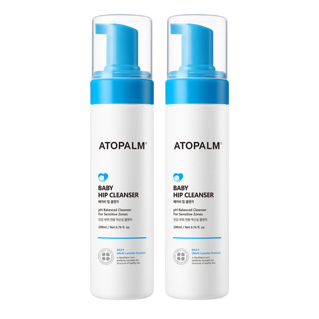 ATOPAM  BABY HIP CLEANSER, 200ml, 2count