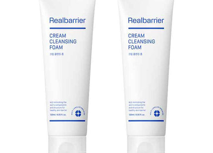 REAL BARRIER  Cream Cleansing Foam 120ml 2pack