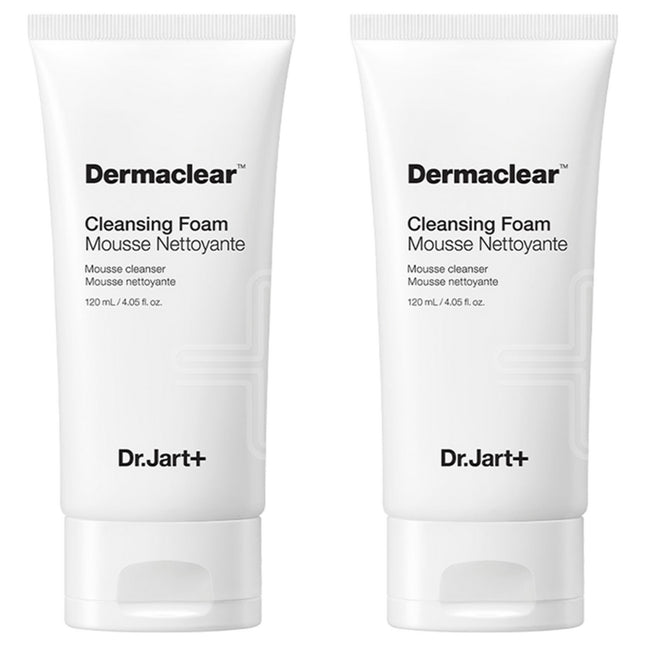 DR.JART+  Dermaclear Cleansing Foam 120ml 2 count