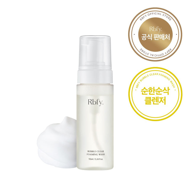 RE:BORN:U  Bubble Clear Foaming Wash 155ml, 1 count