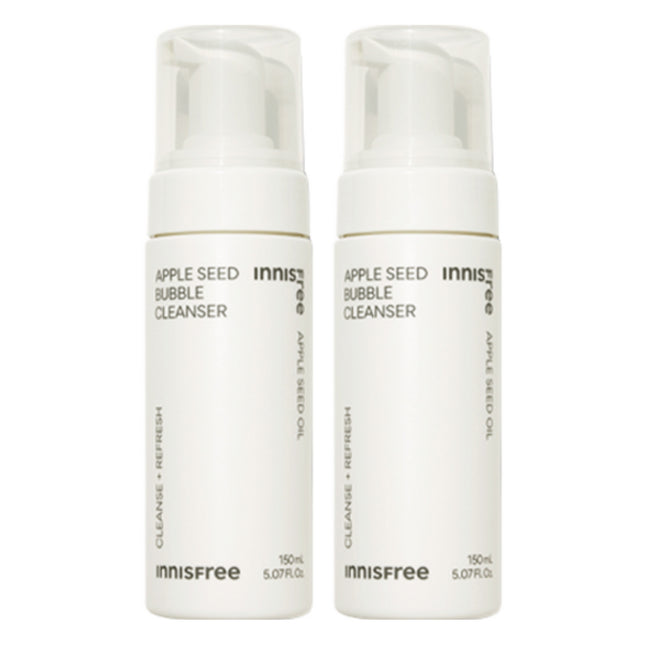 INNISFREE  Apple Seed Bubble Cleanser 150ml 2 Count