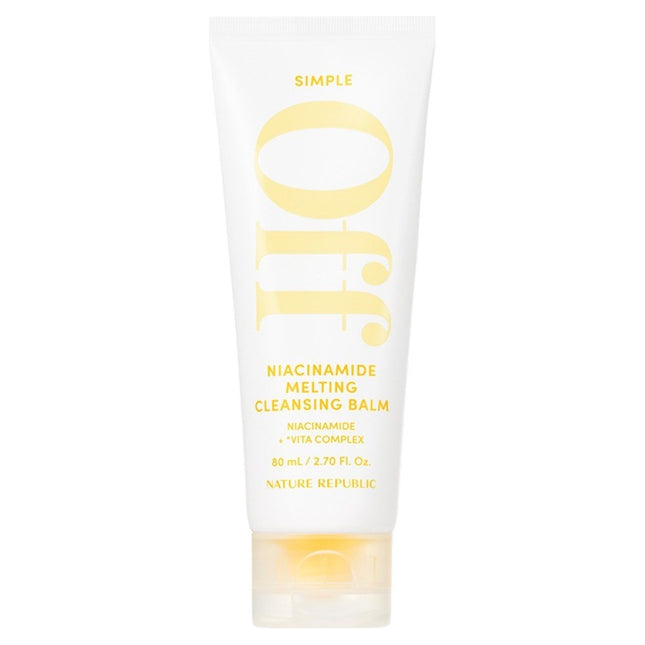 NATURE REPUBLIC  Simple Off Niacinamide Melting Cleansing Balm 80ml 1 Count