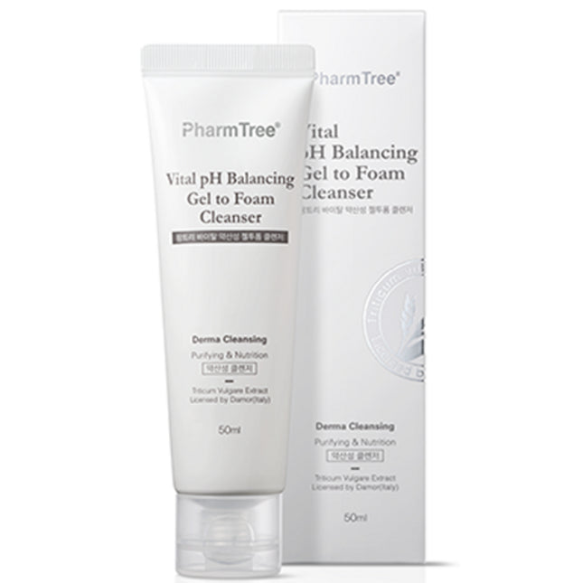 PALM TREE Vital pH-Balanced Gel-to-Foam Cleanser