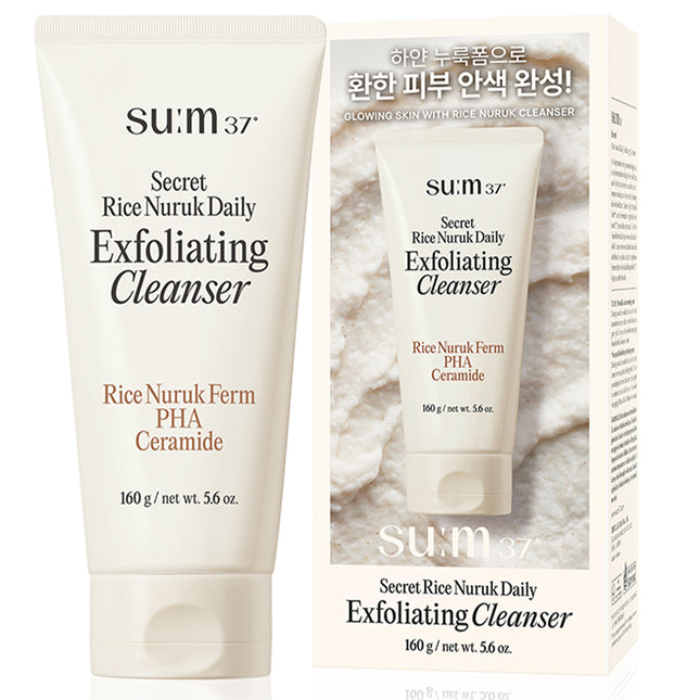SU:M37  Secret Rice Nuruk Peeling To Foam Cleanser 160g 1 Count