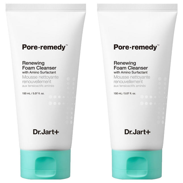 DR.JART+  Pore Remedy Renewing Foam Cleanser 150ml, 2 Count