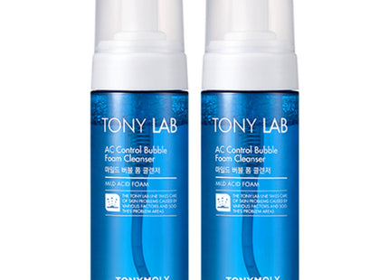 TONYMOLY  TONY LAB AC CONTROL BUBBLE FOAM CLEANSER 150ML 2PACK