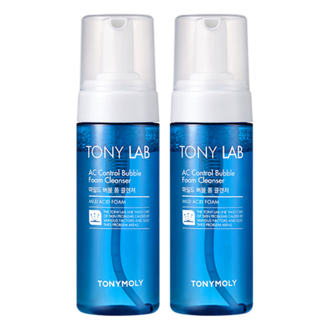 TONYMOLY  TONY LAB AC CONTROL BUBBLE FOAM CLEANSER 150ML 2PACK