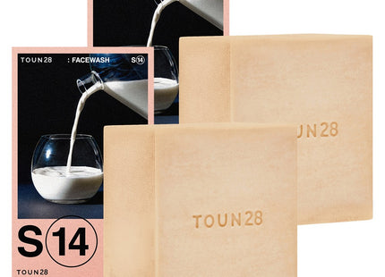 TONE 28  First Milk Cleansing Bar S14, 100g, 2 Count