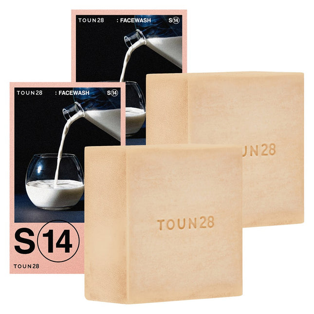 TONE 28  First Milk Cleansing Bar S14, 100g, 2 Count