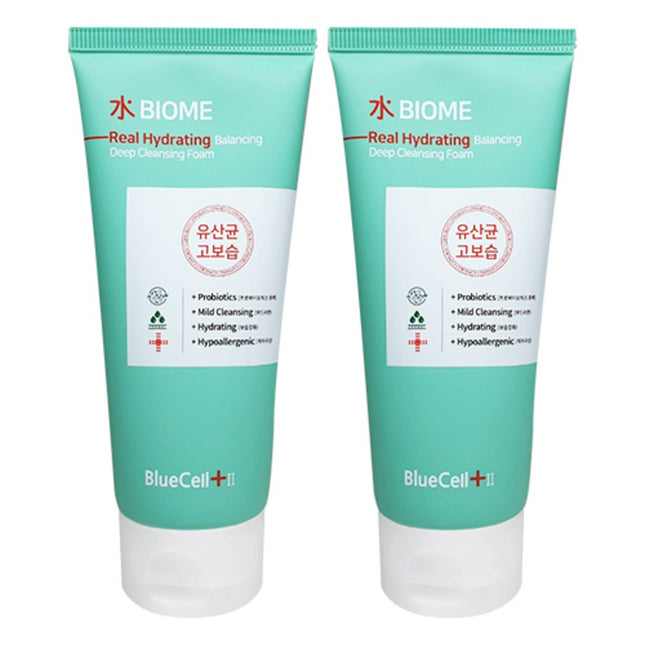 BLUECELL Bluecell Soo Biome Lactobacillus Deep Cleansing Foam 150ml x 2p