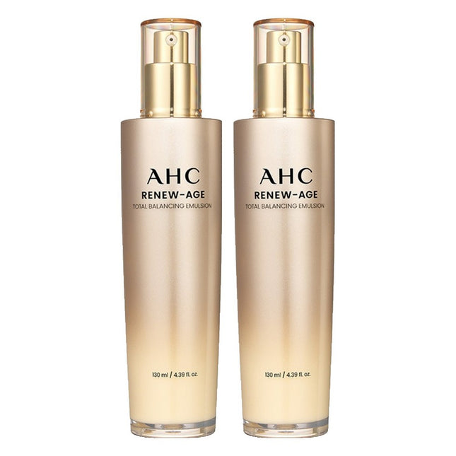 AHC  Renewage Total Balancing Emulsion, 130ml, 2 Count