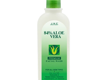 JNC  84% Aloe Vera Premium Facial Wash Non-Irritating Low pH Gel Type 24000, 240g, 1 Count
