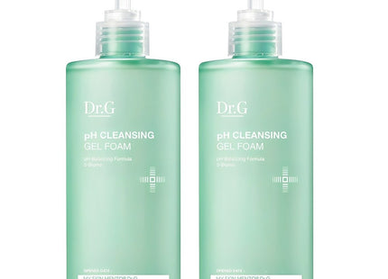 DR.G  pH Balanced Cleansing Gel Foam 300ml 2 Pack