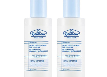 THE FACE SHOP Dr.Belmeur Amino Clear Low pH Gel Cleanser 190ml 2-Pack