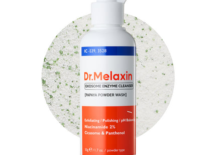 DR. MELAXIN  Exosome Trace Enzyme Cleanser 50g, 1 count