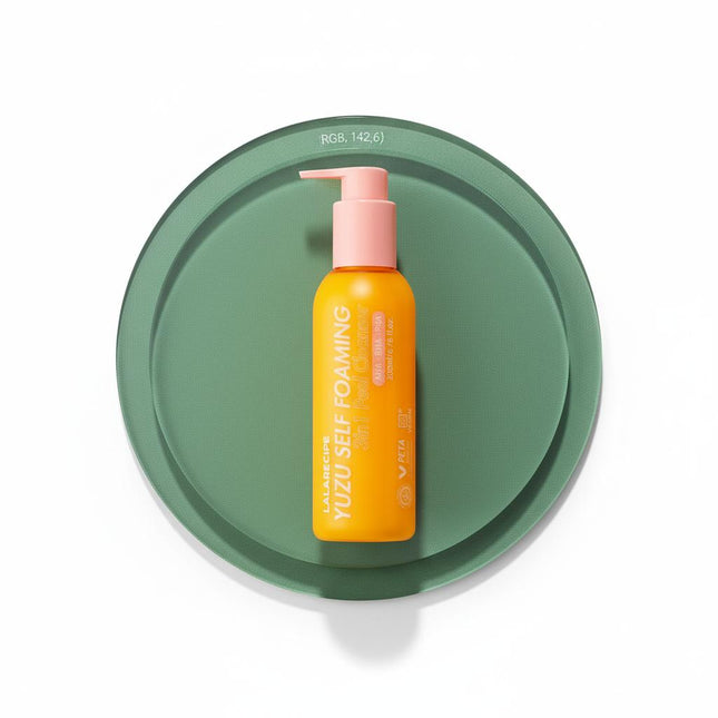 LALA RECIPE Yuja Self-Foaming 3-in-1 Cleanser 200ml