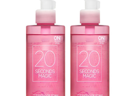 ON THE BODY  20 Seconds Magic Cleansing Oil Foam 200ml 2 Pack