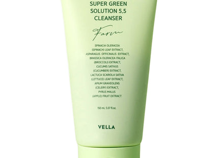BELLA SUPER GREEN  Solution 5.5 Cleanser, 150ml, 1 Count