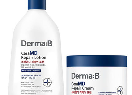 DERMA B Derma B Cera MD Repair Lotion 400ml + Repair Cream 430ml Set