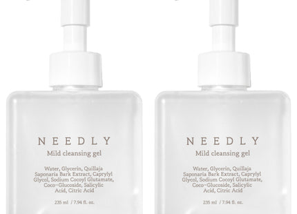 NIEDDLY  Mild Cleansing Gel, 235ml, 2 Count