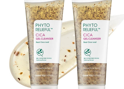 THANK YOU FARMER  Phyto Relaxful Cica Gel Cleanser 120ml 2 count