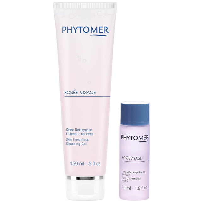 PHYTOMER Phytomer Rosee Visage Cleansing Gel 150ml + Gift, Rosee Toner 50ml, 150ml, 1 pc